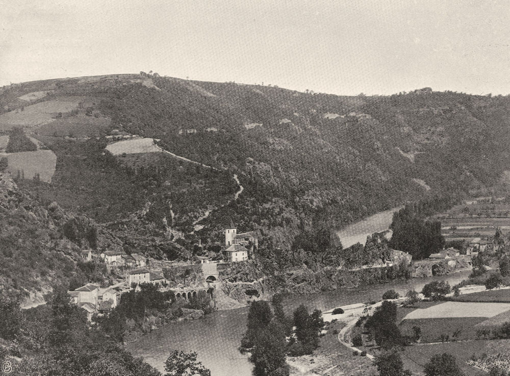 TARN. Ambialet 1903 old antique vintage print picture